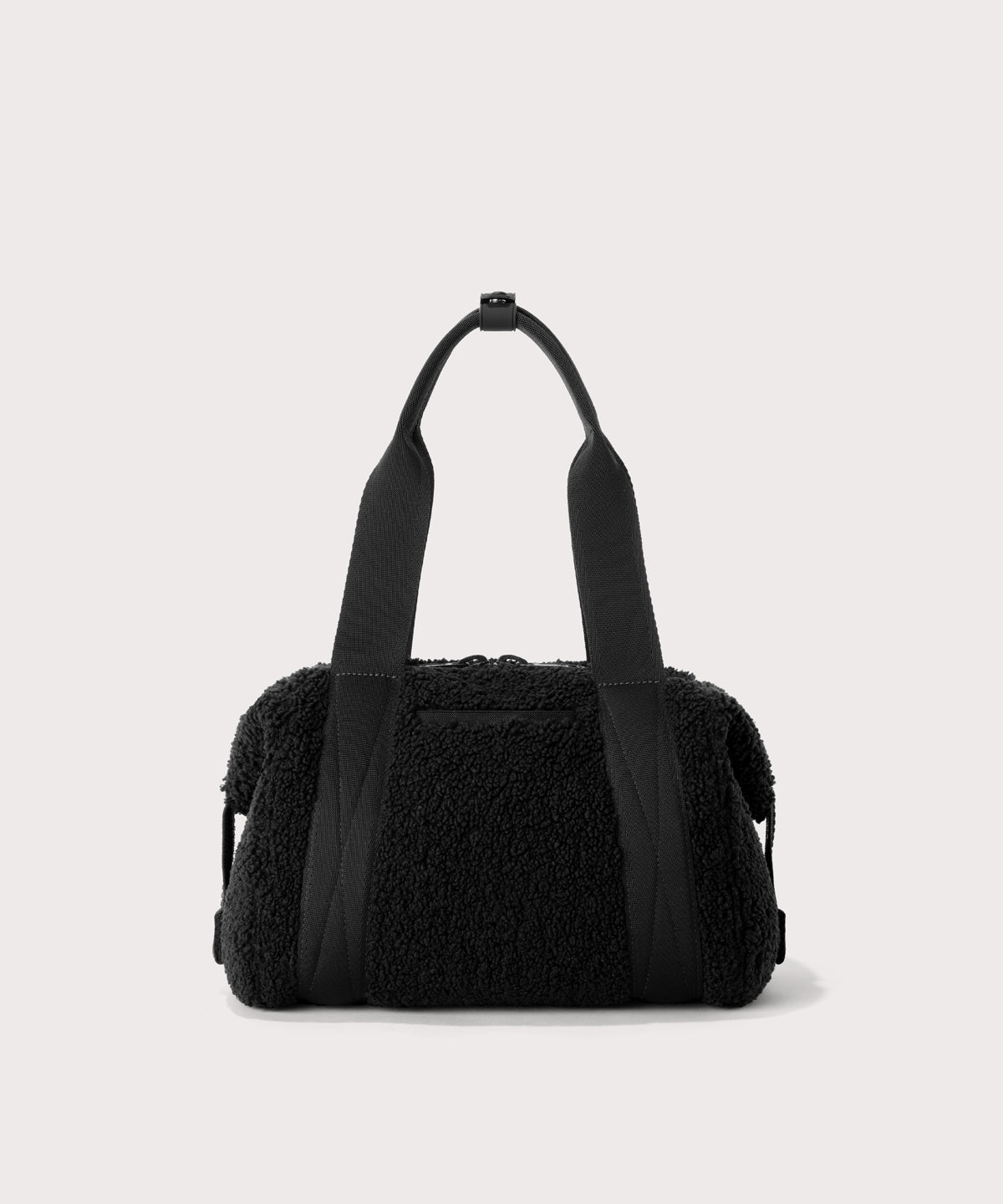 Landon Carryall in Onyx Shearling . Small - Image 4