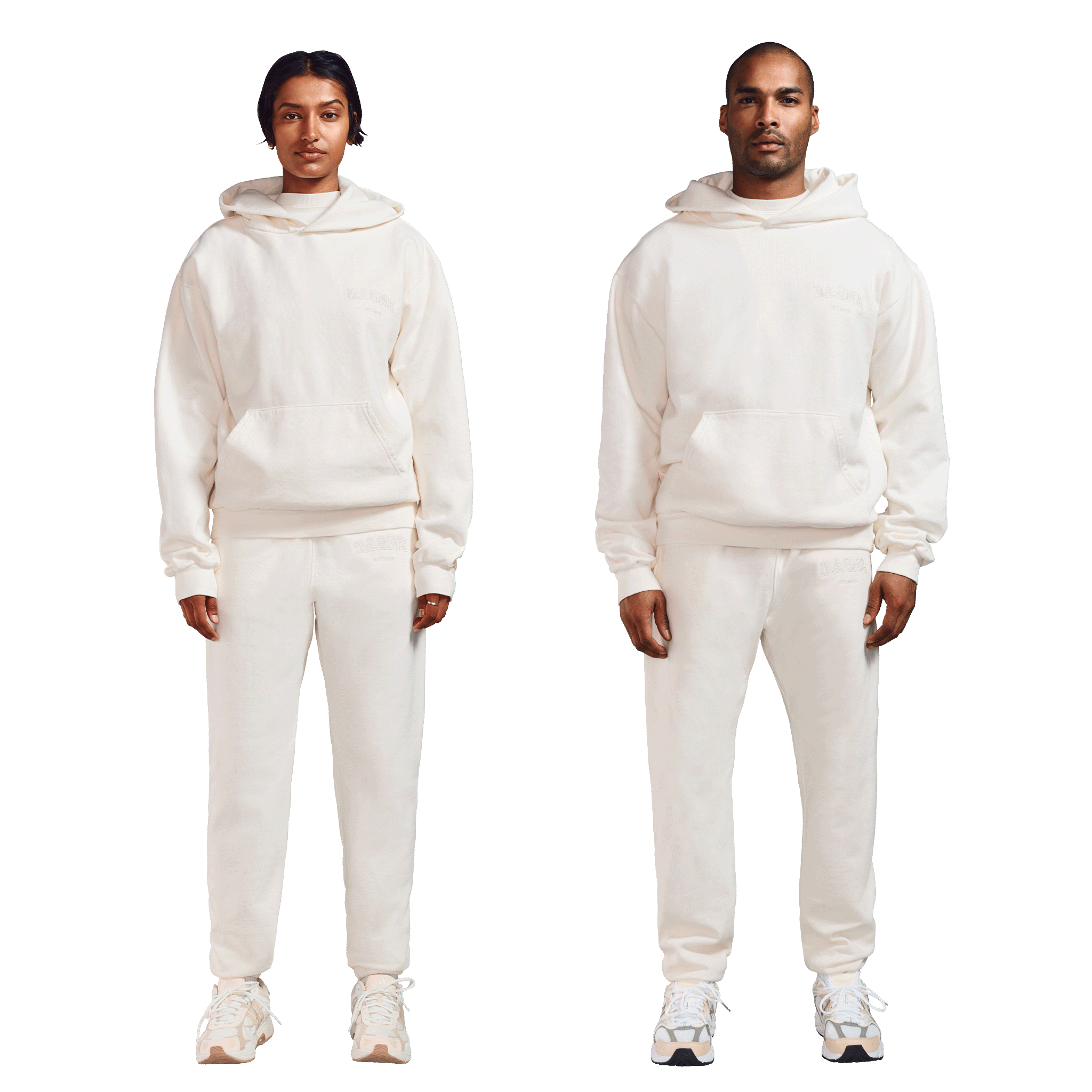 Varsity Logo Sweatpants in Moonbeam. Large - Image 5