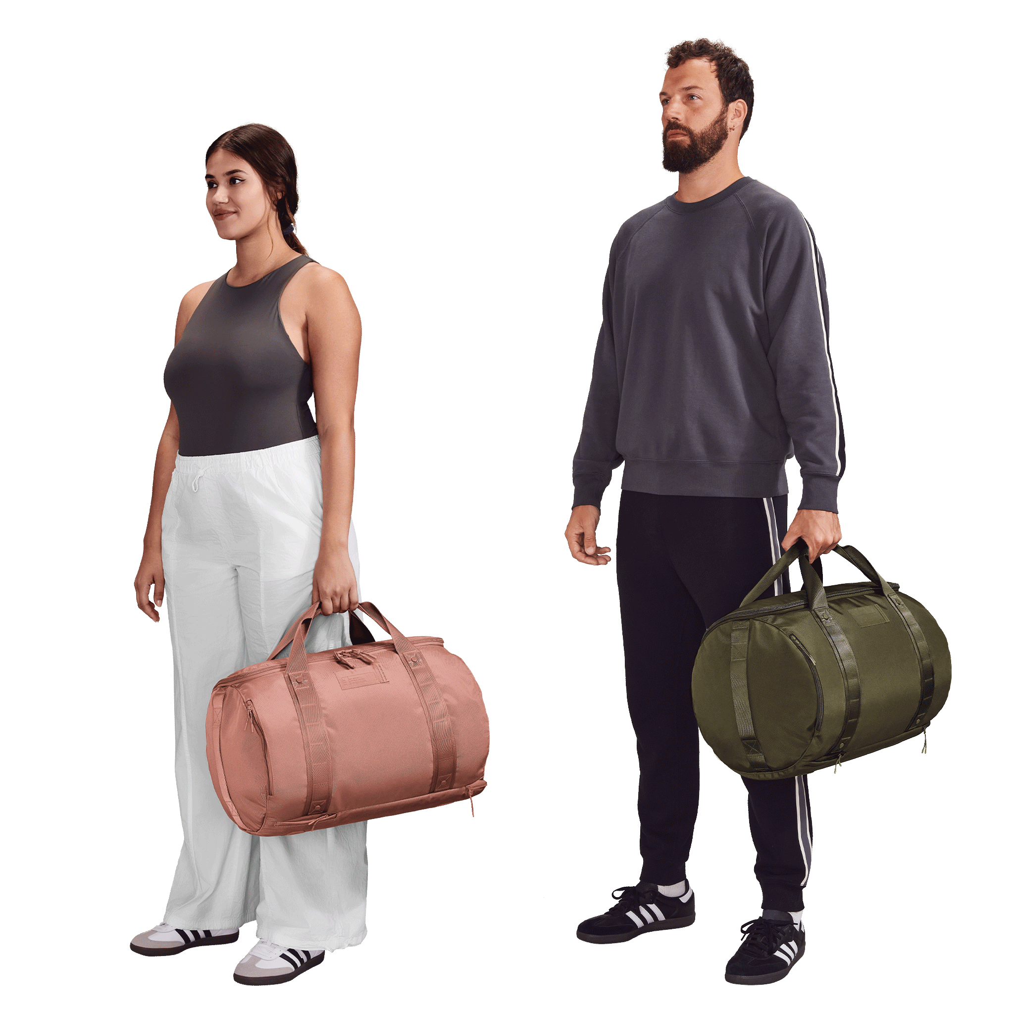 Denver Convertible Duffle in Onyx. Large - Image 9