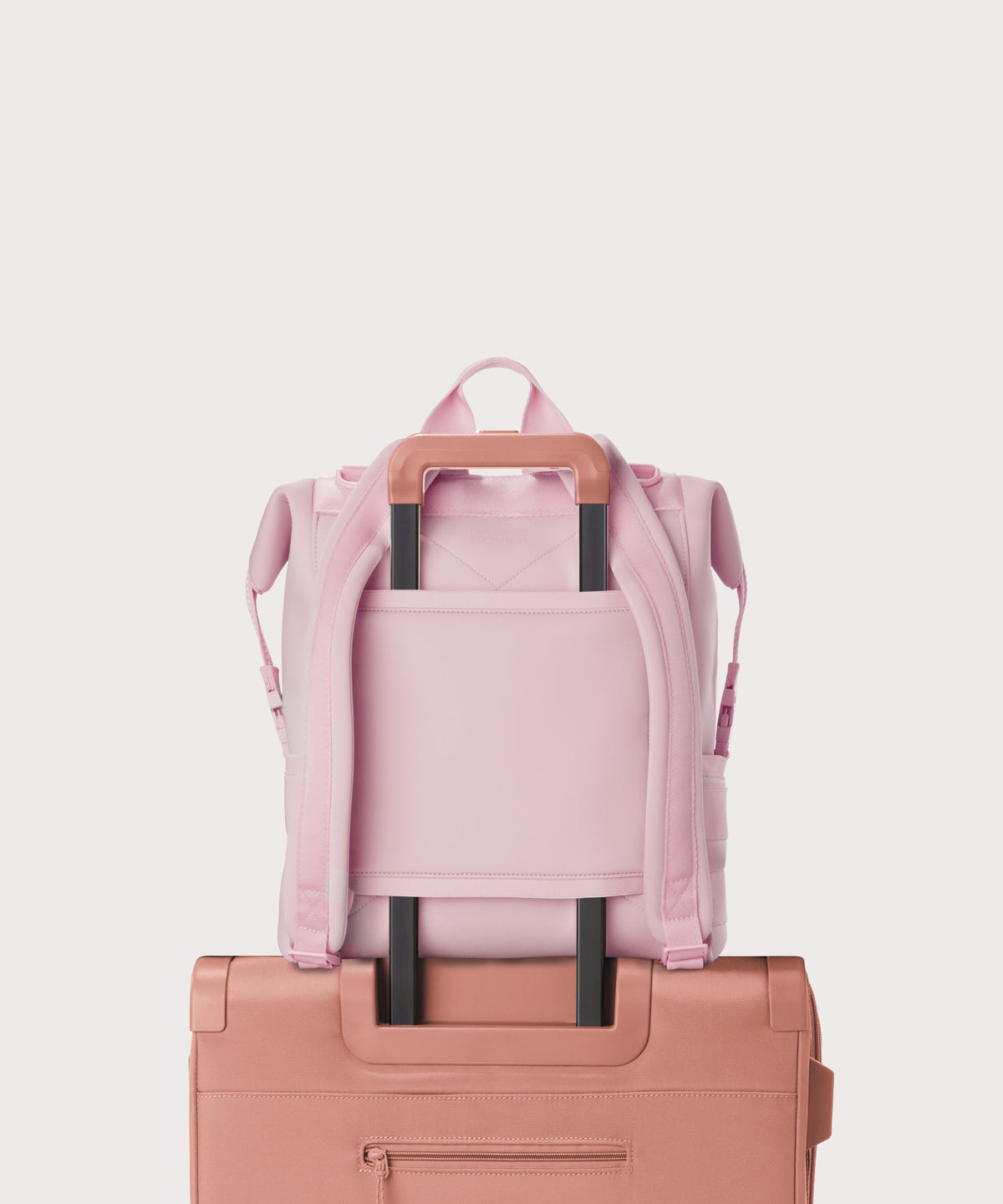 Indi Diaper Backpack in Wild Rose. Large - Image 6