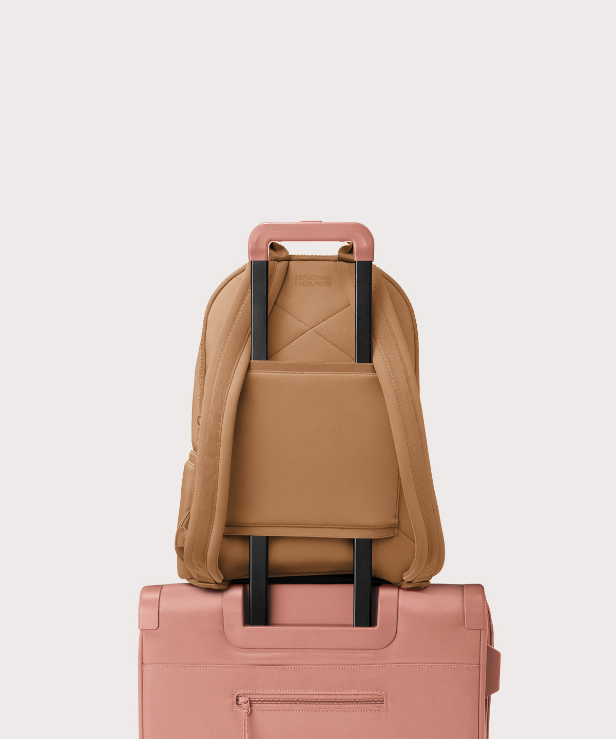 Dakota Backpack in Camel. Large - Image 6