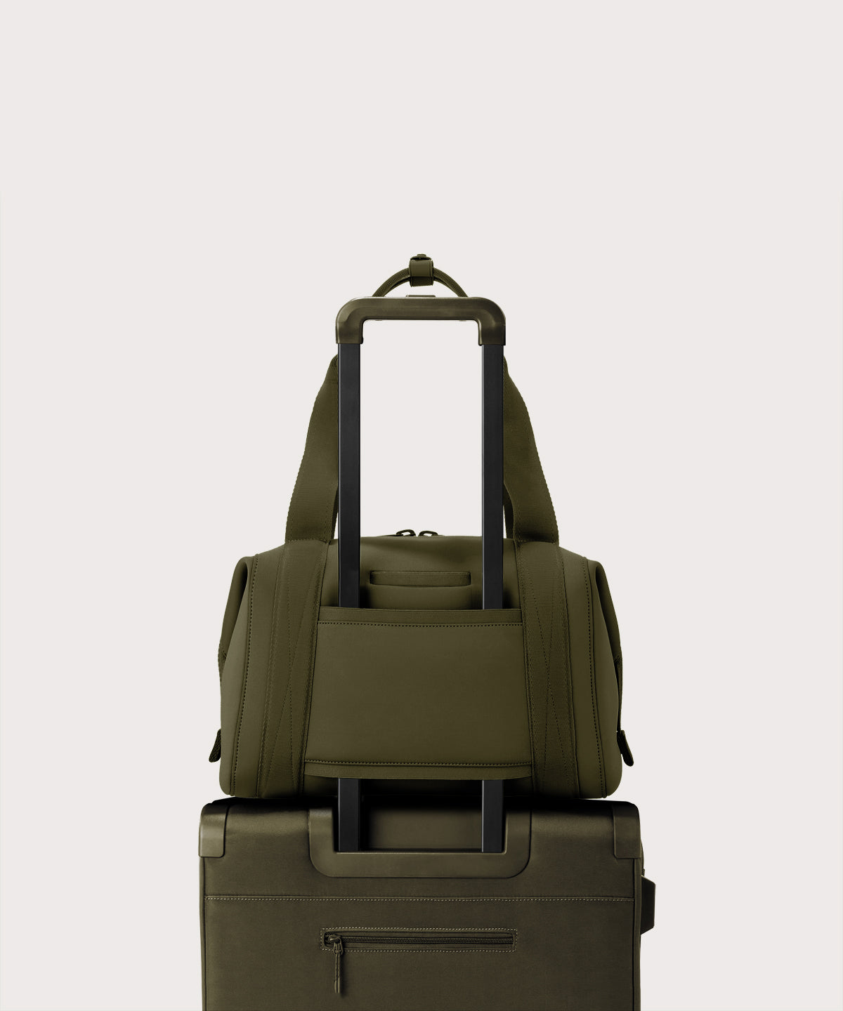 Landon Carryall in Dark Moss. Medium - Image 7