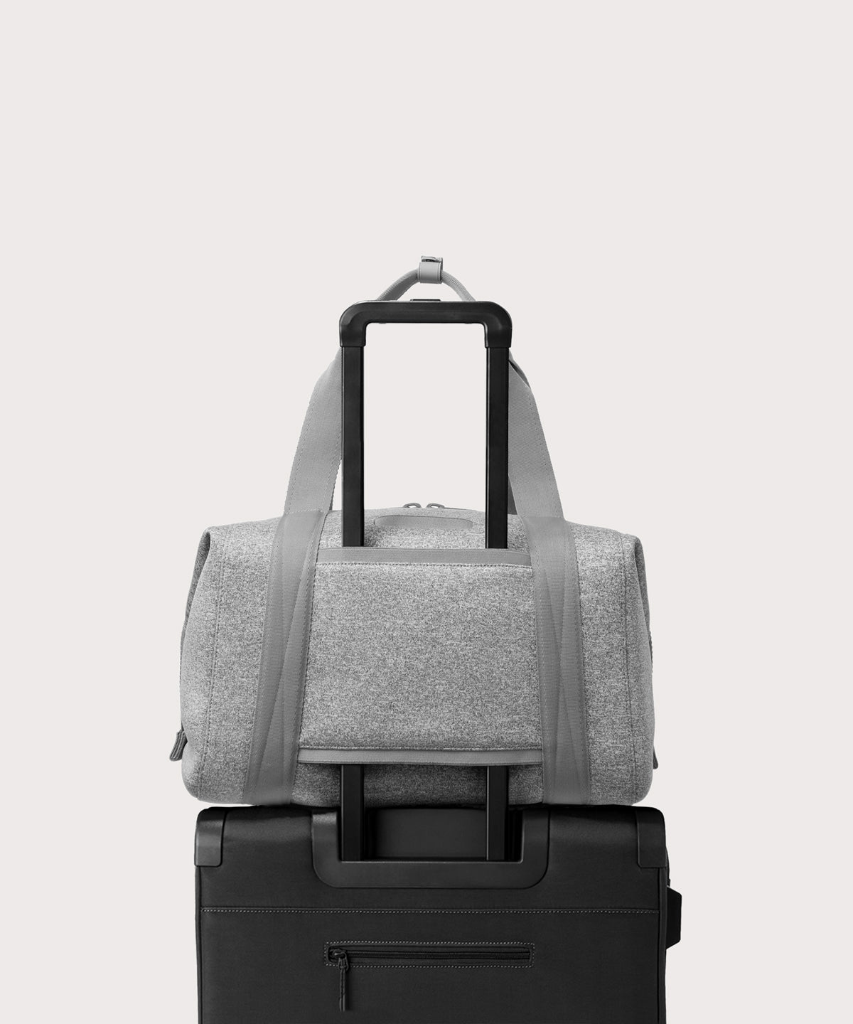 Landon Carryall in Heather Grey. Large - Image 7
