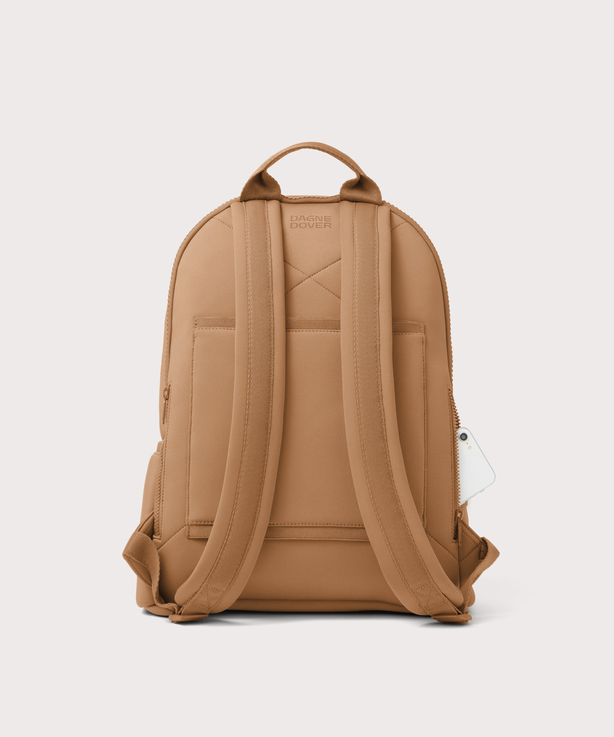 Dakota Backpack in Camel. Large - Image 4