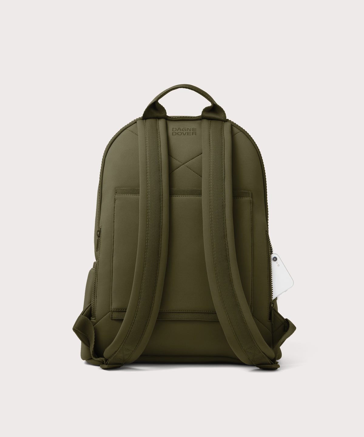 Dakota Backpack in Dark Moss. Large - Image 4