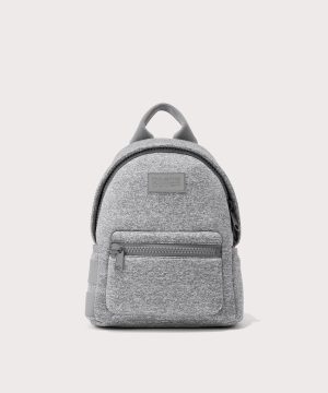 Dakota Backpack in Heather Grey. Small