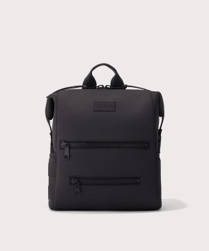 Indi Diaper Backpack in Onyx. Medium