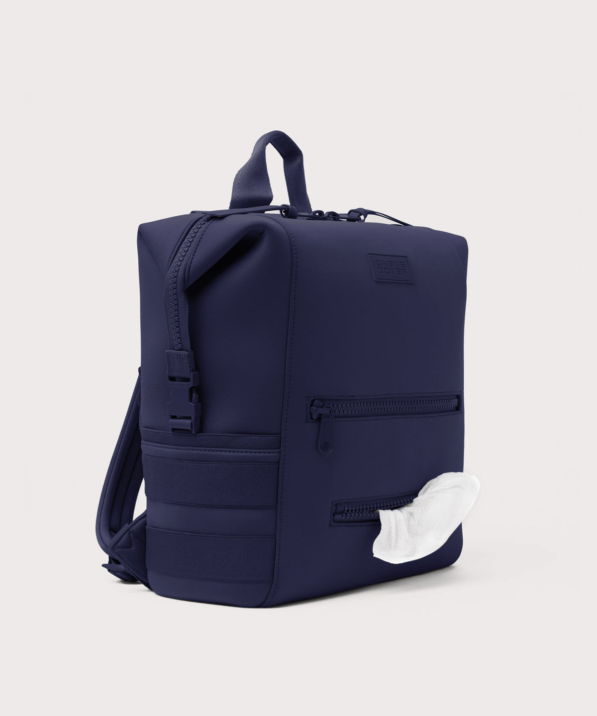 Indi Diaper Backpack in Storm. Large - Image 6