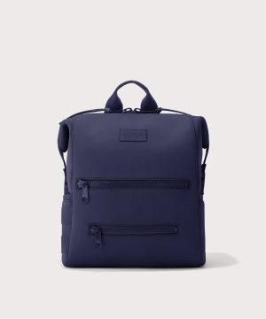 Indi Diaper Backpack in Storm. Medium