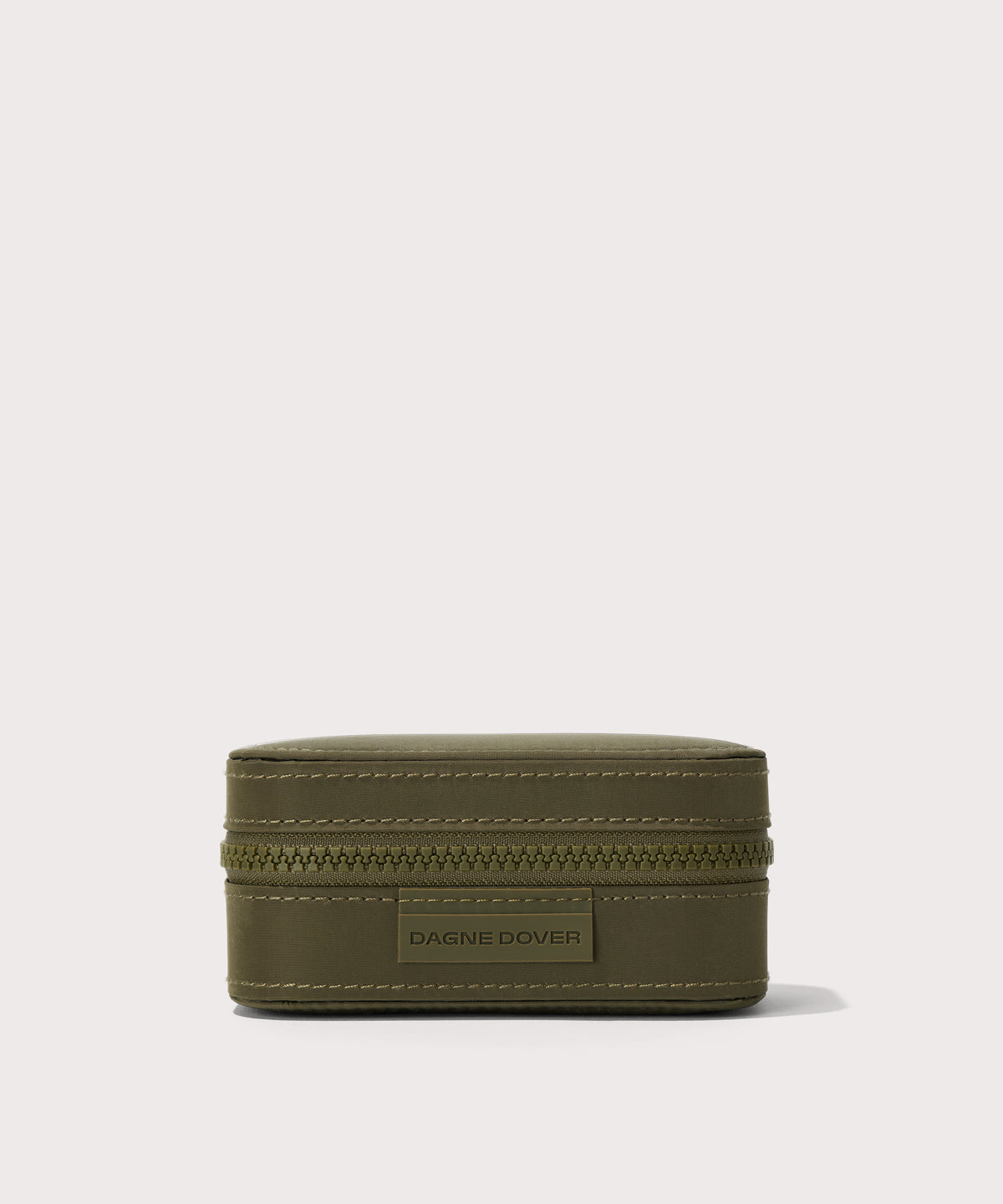 Frankie Jewelry Case in Dark Moss. Small - Image 5