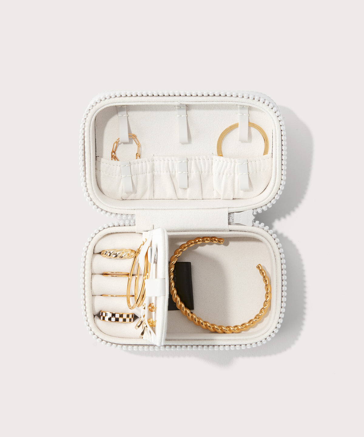 Frankie Jewelry Case in Moonbeam. Small - Image 3