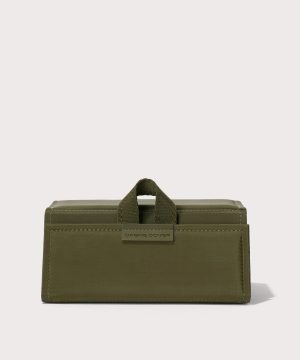 Remi Glasses Case in Dark Moss