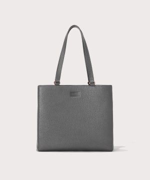 Allyn Tote in Graphite. Medium