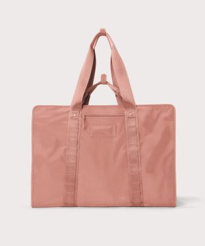 Capri Garment Bag in Warm Dust