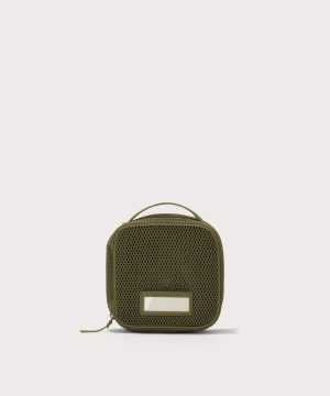 Roma Packing Cube in Dark Moss Air Mesh. Small