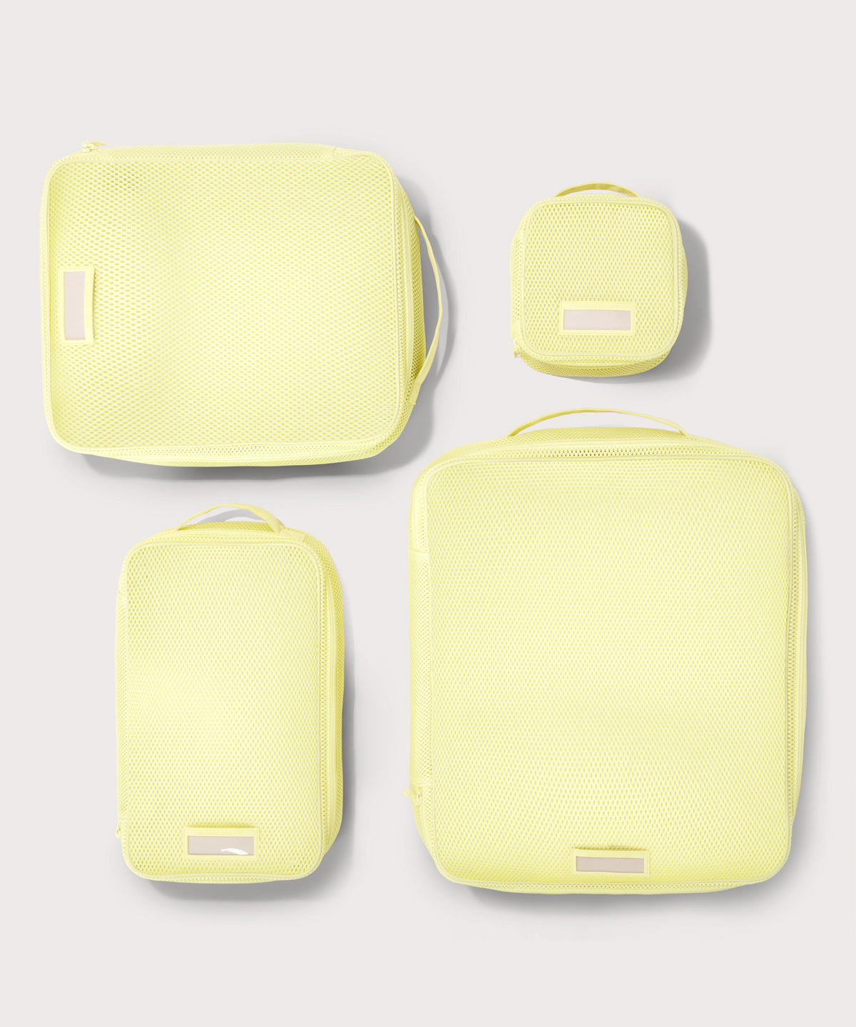 Roma Packing Cube in Citrine Air Mesh. Medium - Image 5