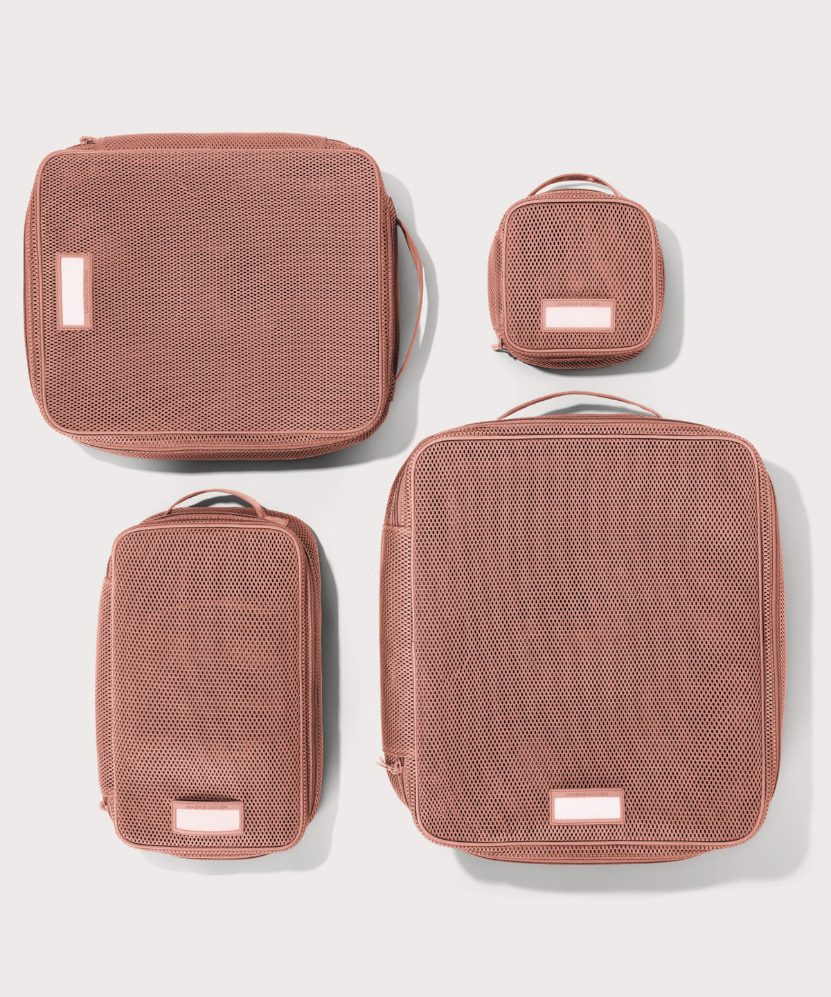 Roma Packing Cube in Warm Dust Air Mesh. Medium - Image 5