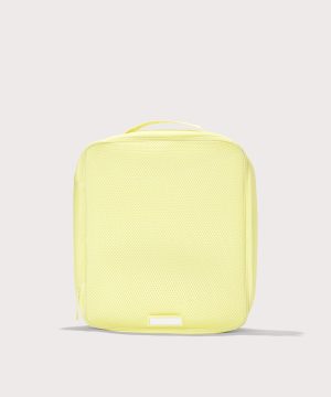 Roma Packing Cube in Citrine Air Mesh. Extra Large