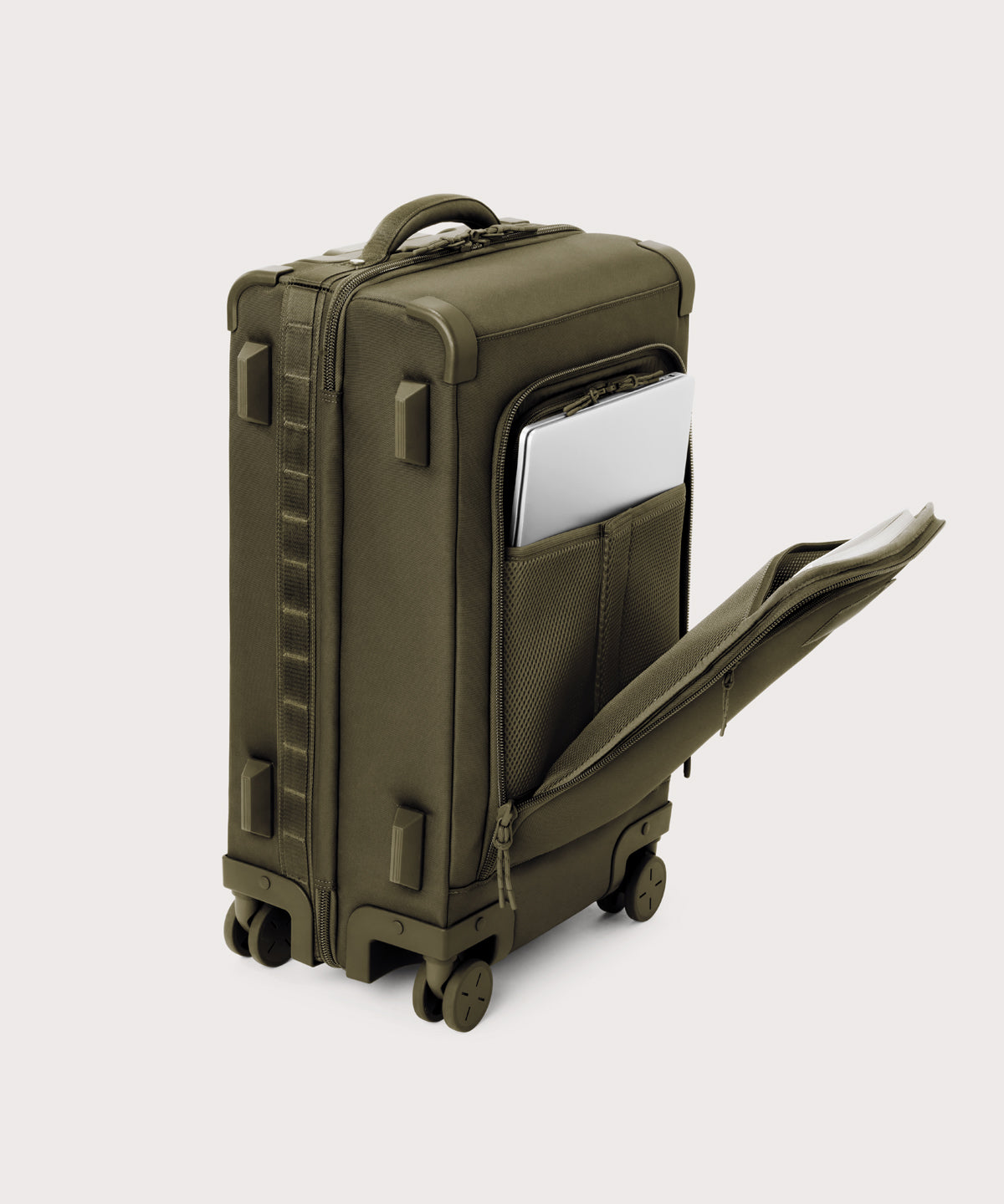 Seattle Carry-On Luggage in Dark Moss. Larger - 23.5 inch - Image 5
