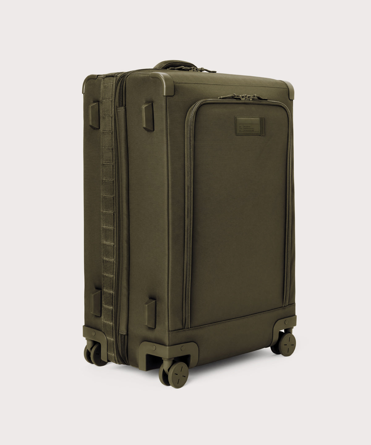Sydney Checked Luggage in Dark Moss. Larger - 28.5 inch - Image 3