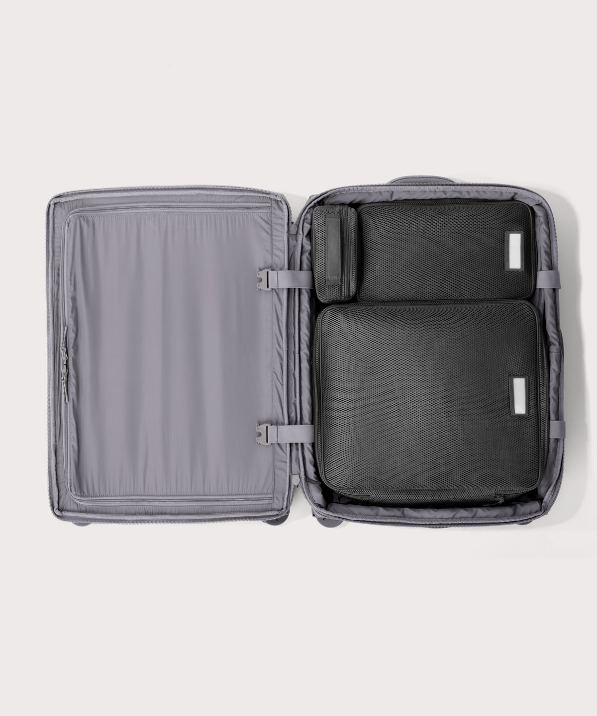 Sydney Checked Luggage in Ash. Smaller - 25 inch - Image 2