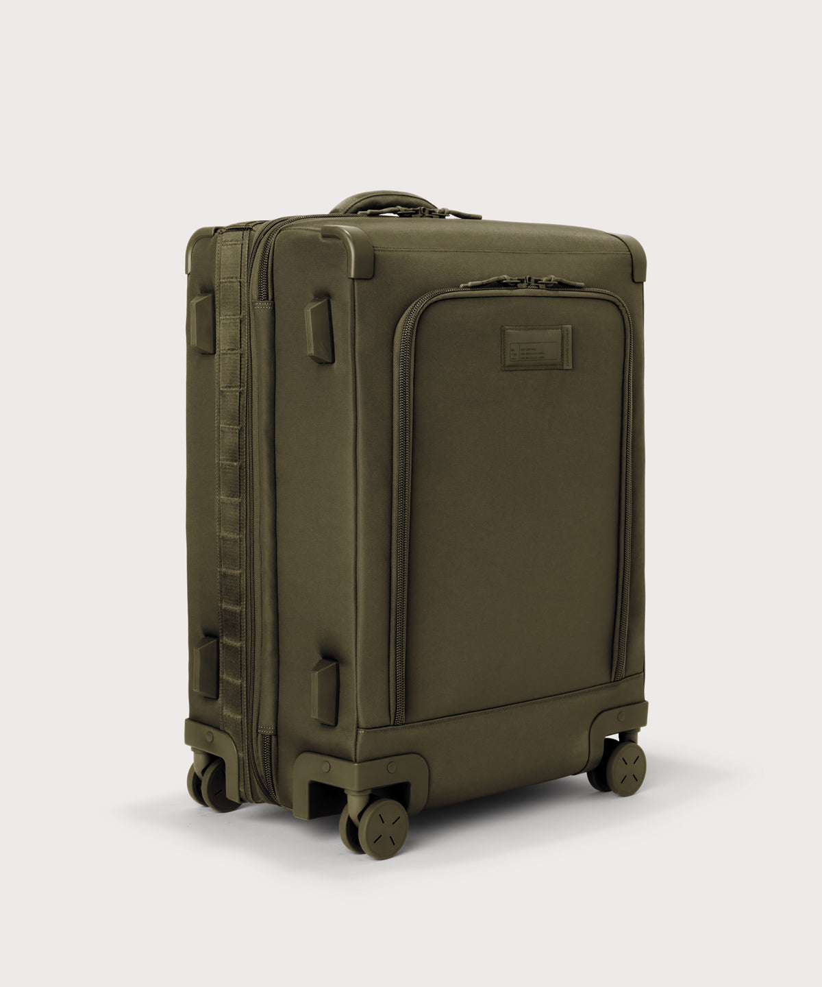 Sydney Checked Luggage in Dark Moss. Smaller - 25 inch - Image 3