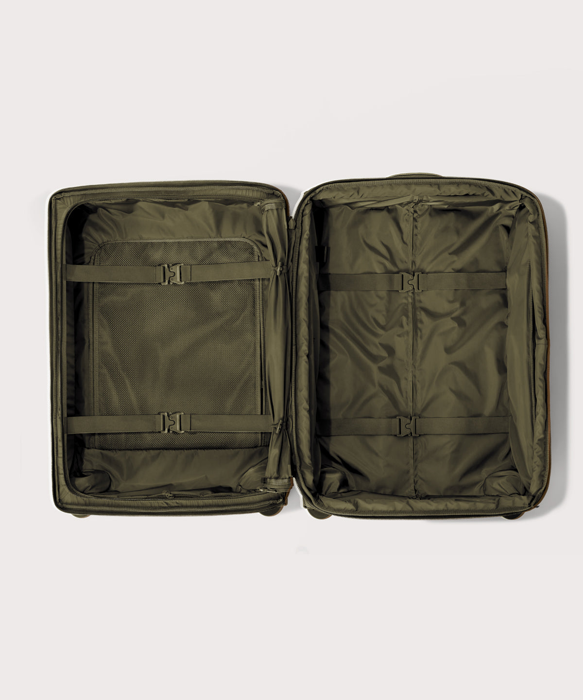 Sydney Checked Luggage in Dark Moss. Smaller - 25 inch - Image 6