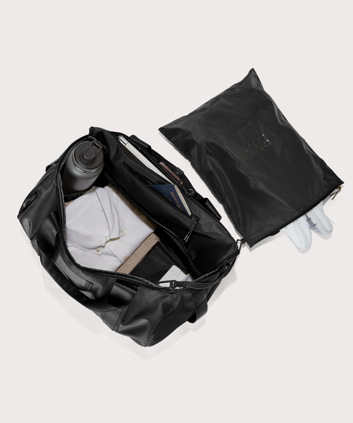 Denver Convertible Duffle in Onyx. Large - Image 2