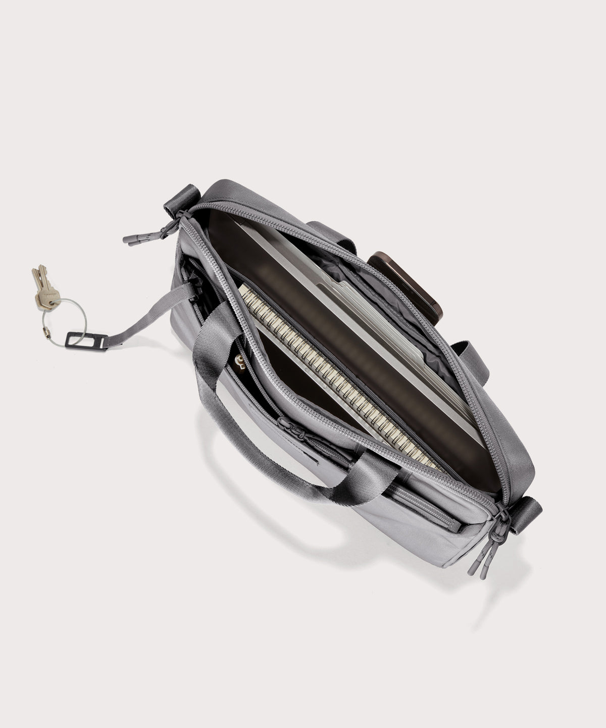 Oslo Slim Laptop Bag in Ash - Image 2